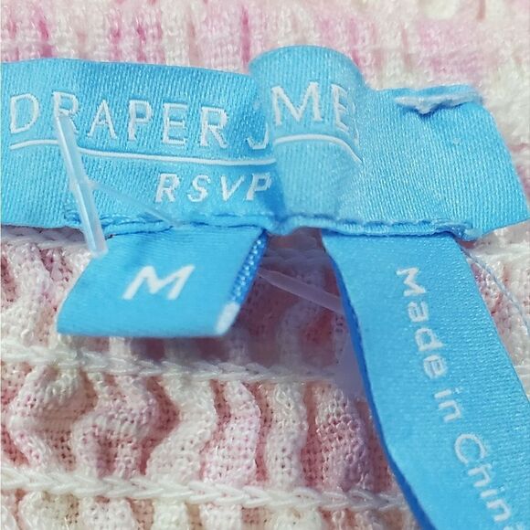 Draper James Pink & White Checked Top - Picture 5 of 6